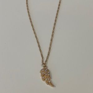NWOT Frasier Sterling angel wing necklace